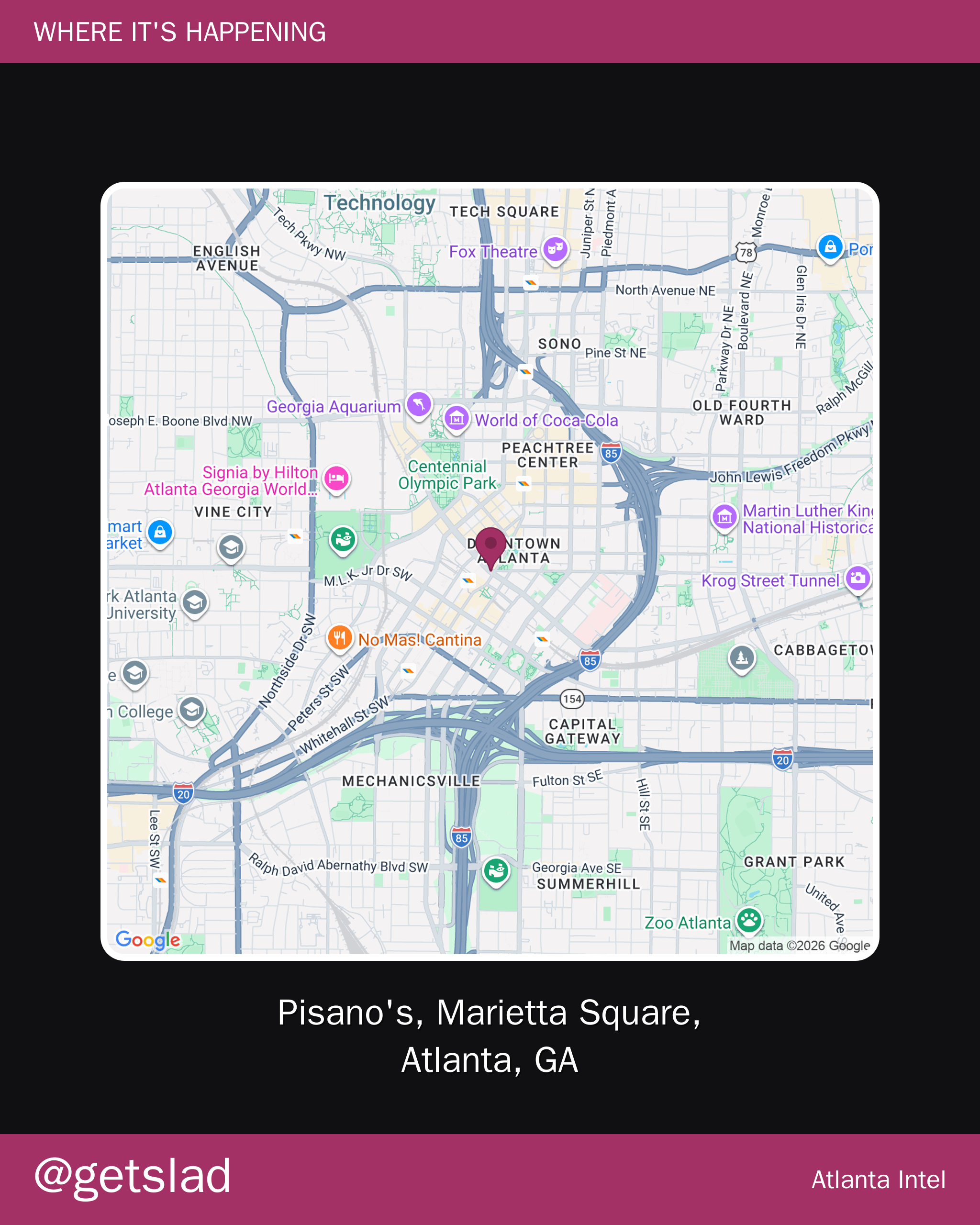 Pisano's Opens Second Location in Marietta Square