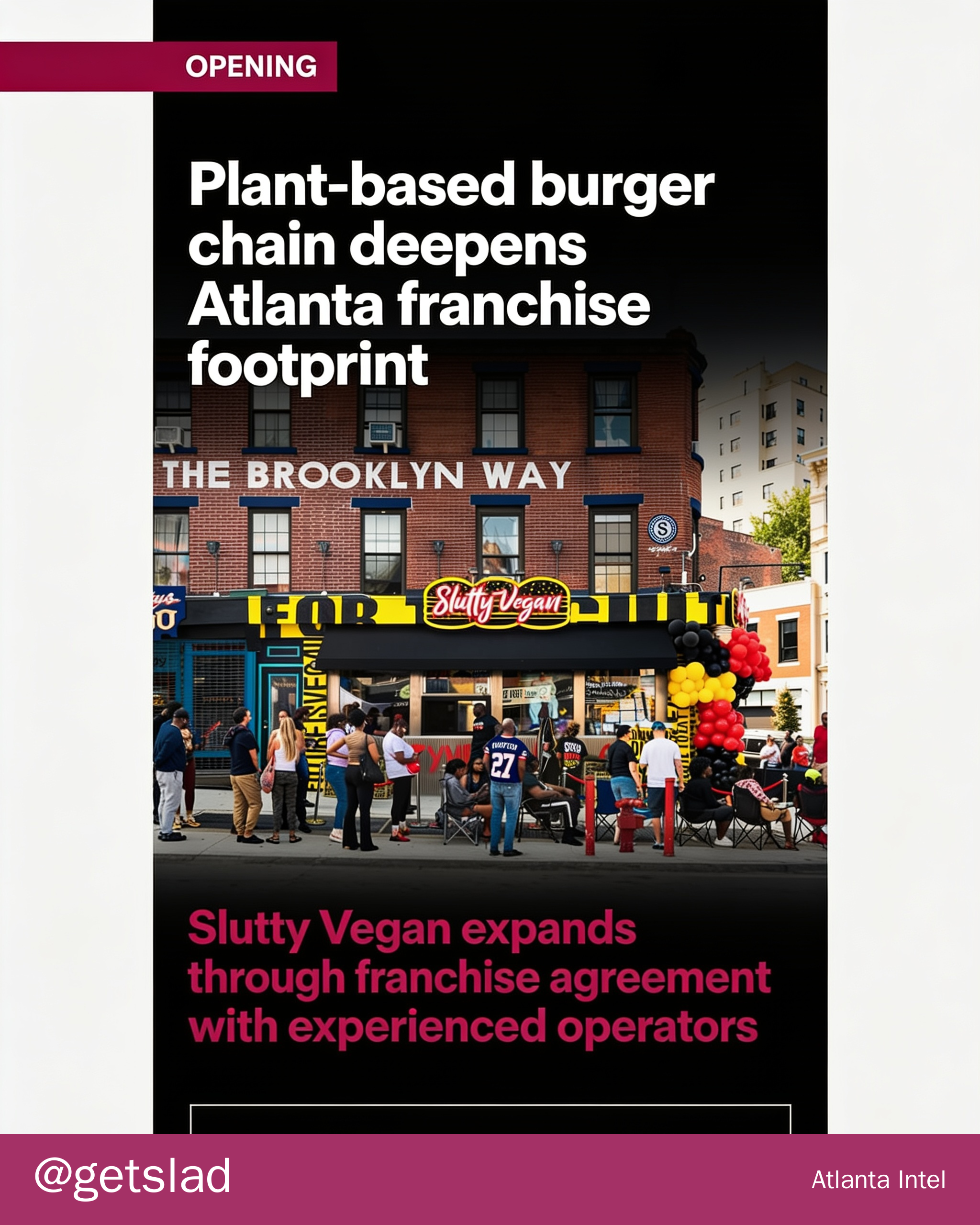 Plant-based burger chain deepens Atlanta franchise footprint