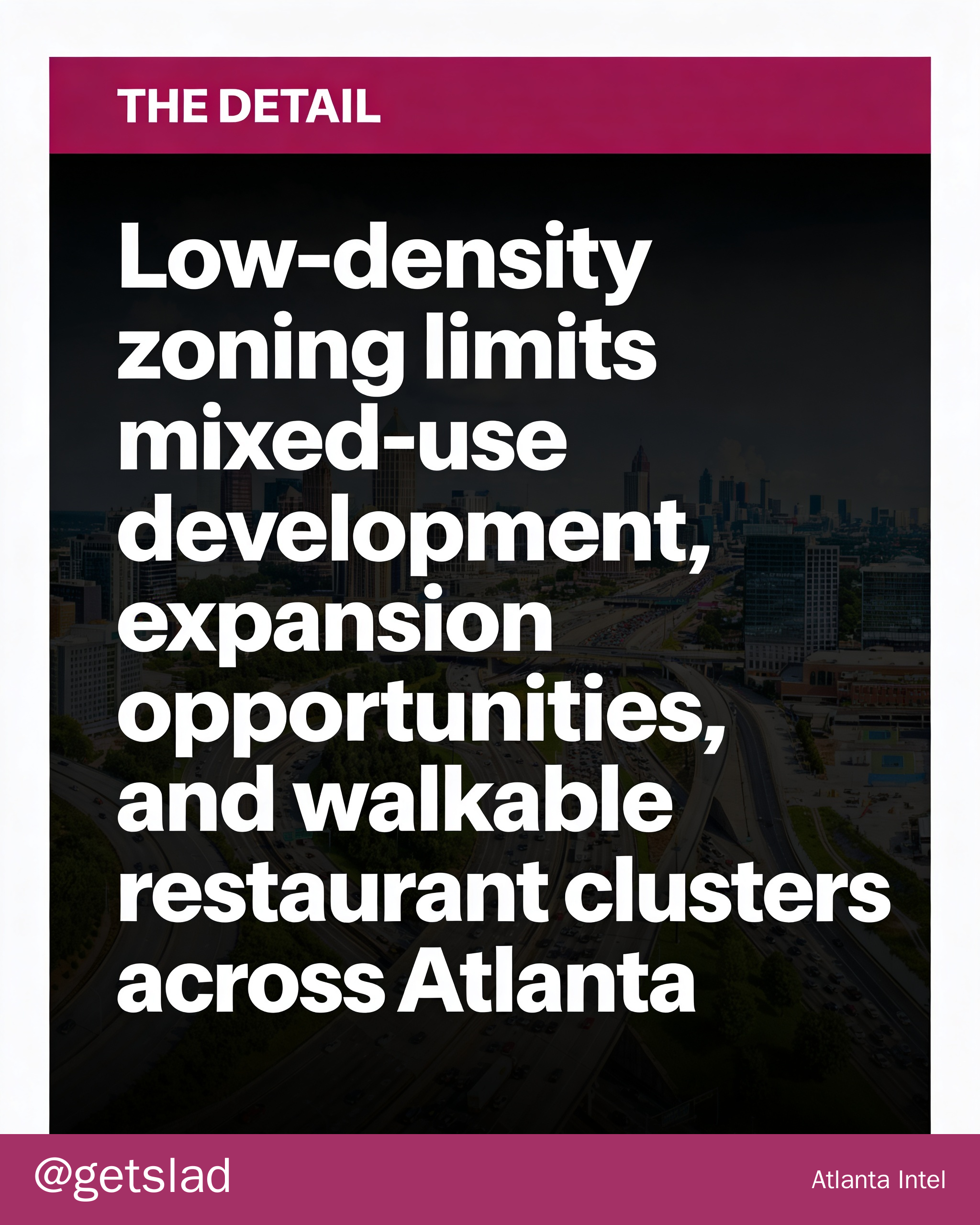 Atlanta's zoning rewrite stuck in low-density mode