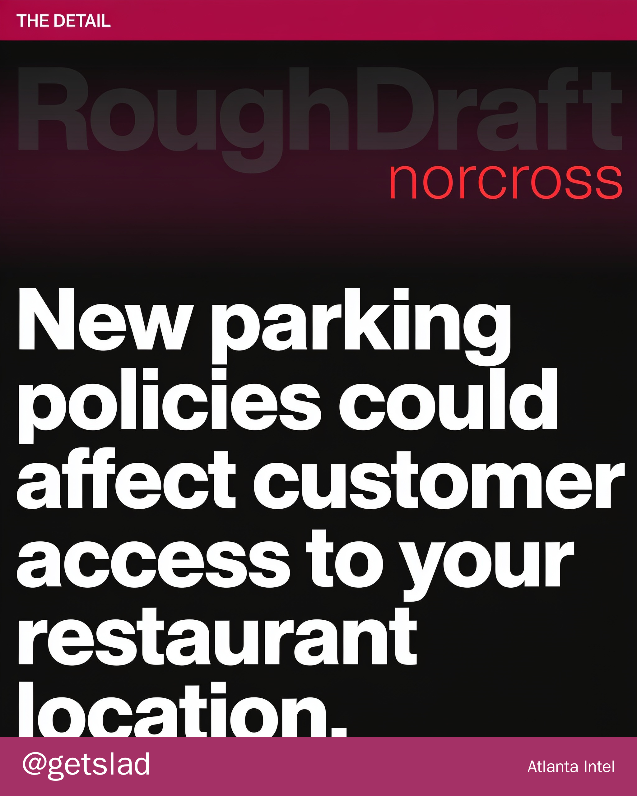 Downtown parking rules coming to Norcross soon