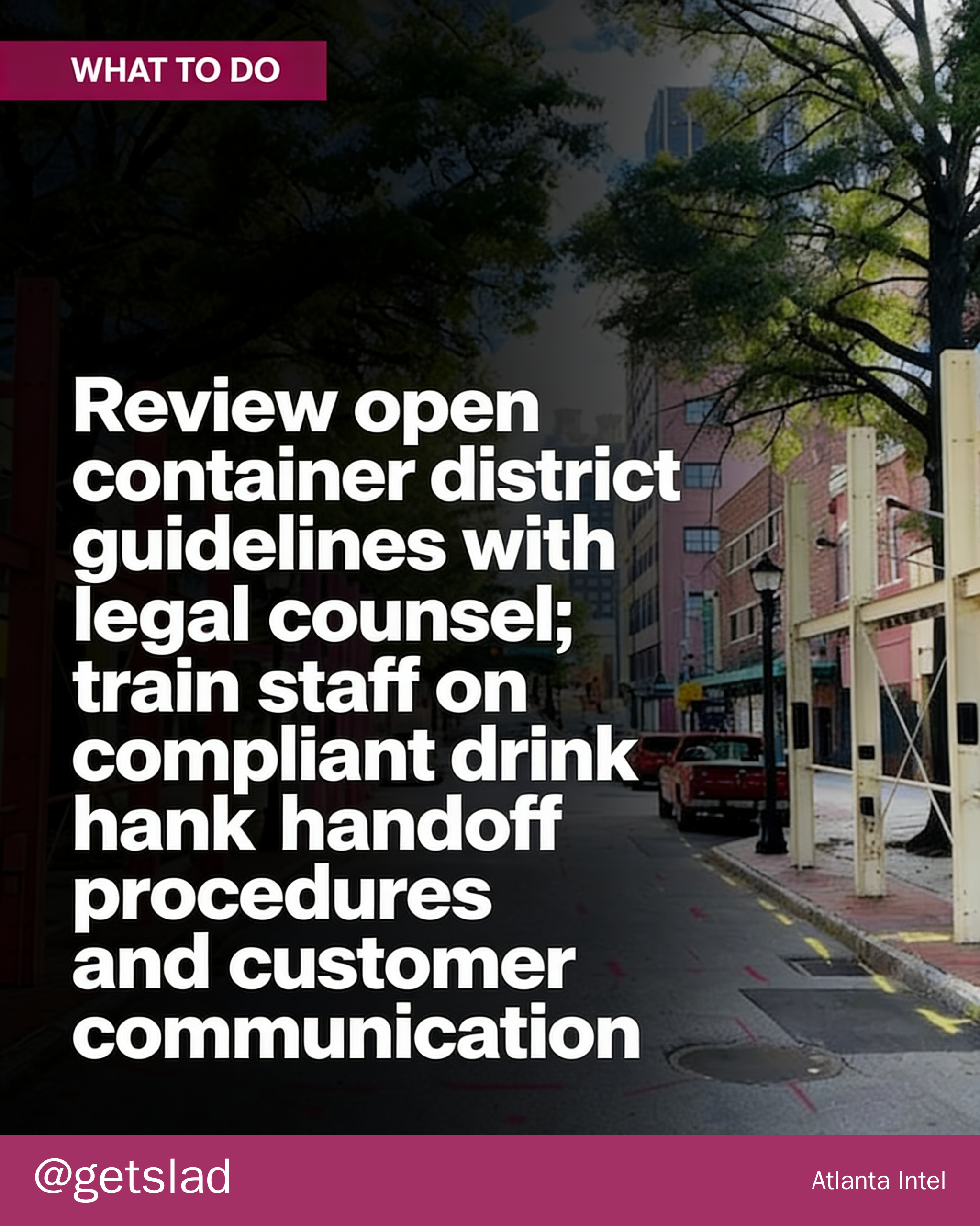 Atlanta Opens First-Ever Open Container District
