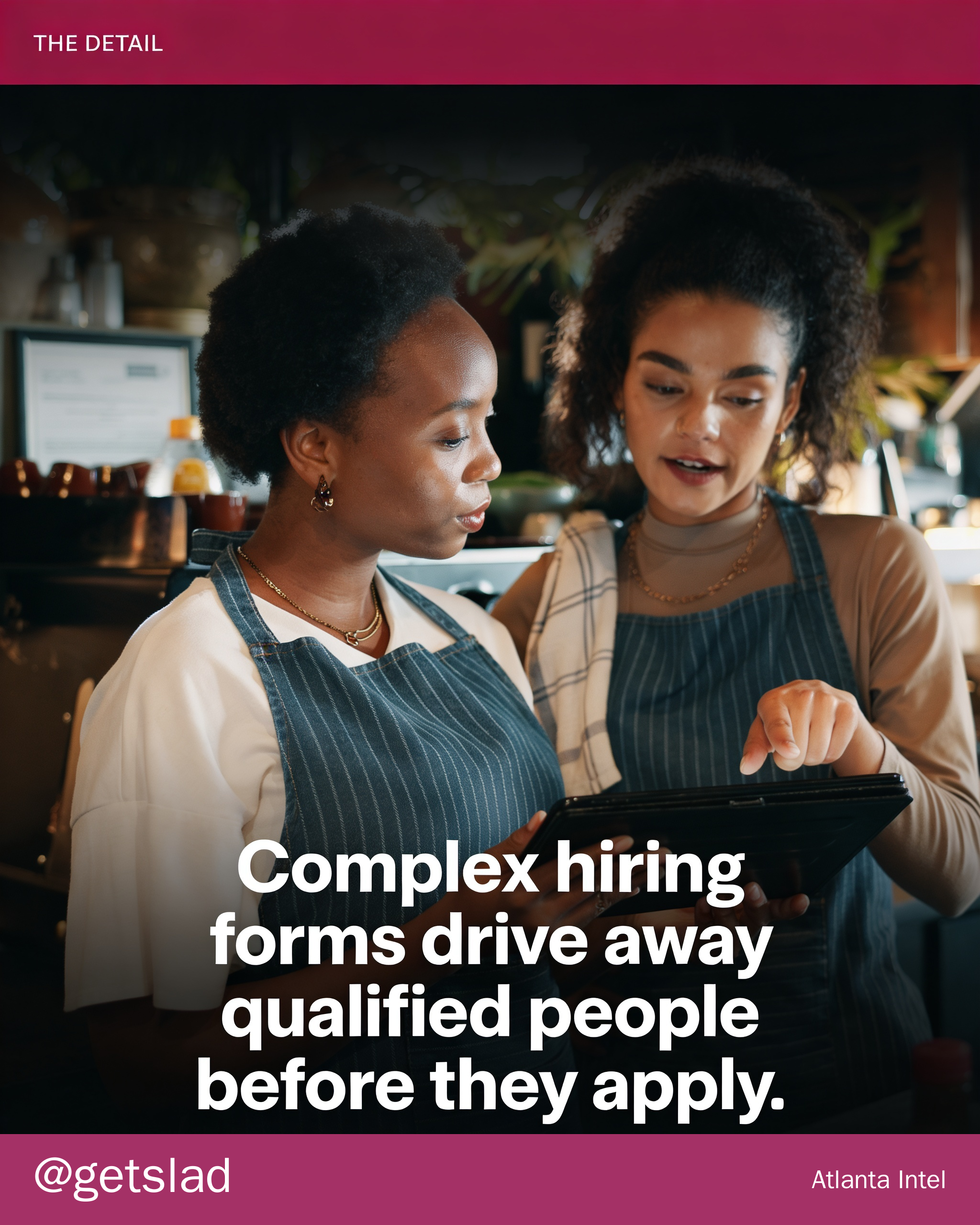 Your job application is costing you candidates