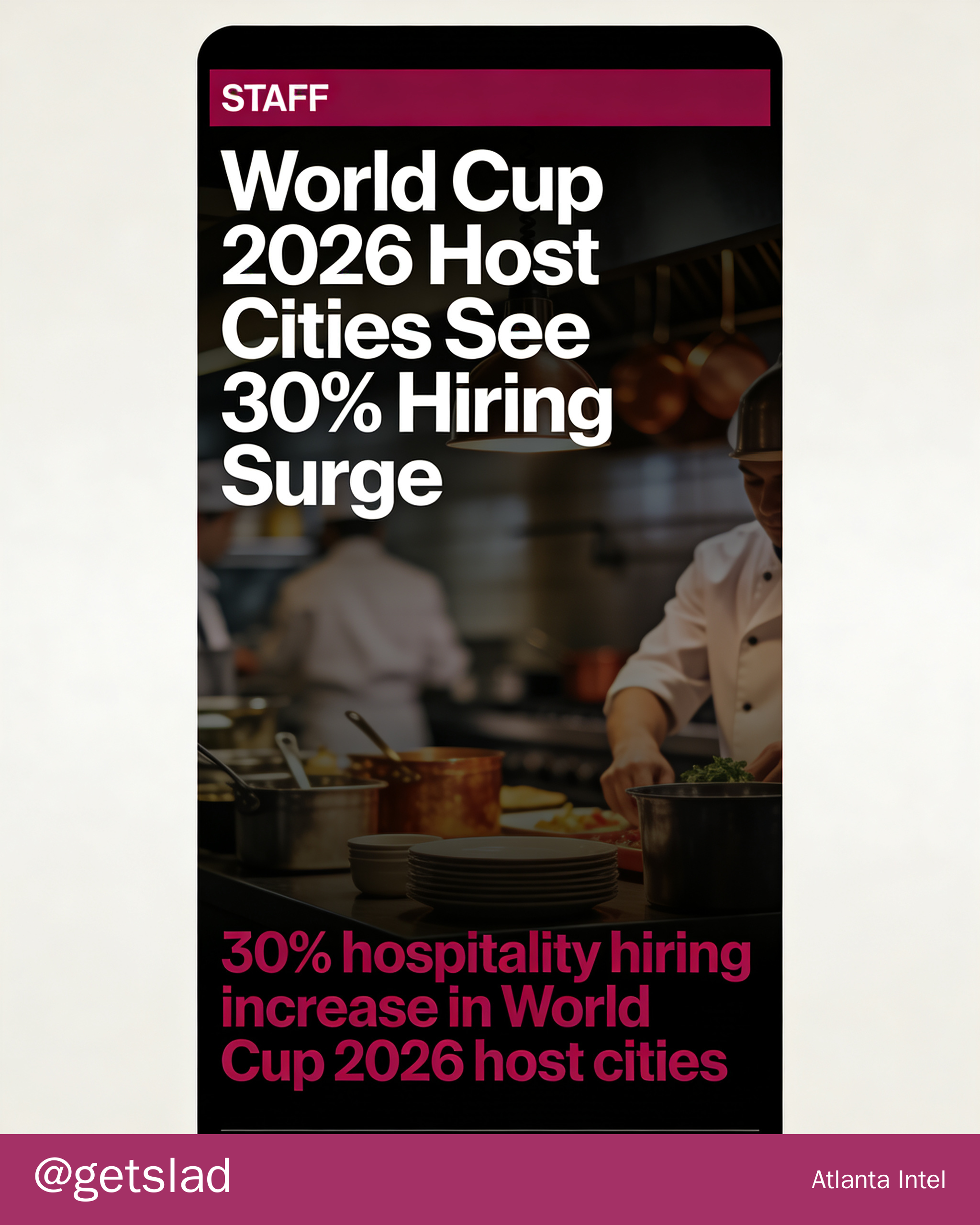 World Cup 2026 Host Cities See 30% Hiring Surge