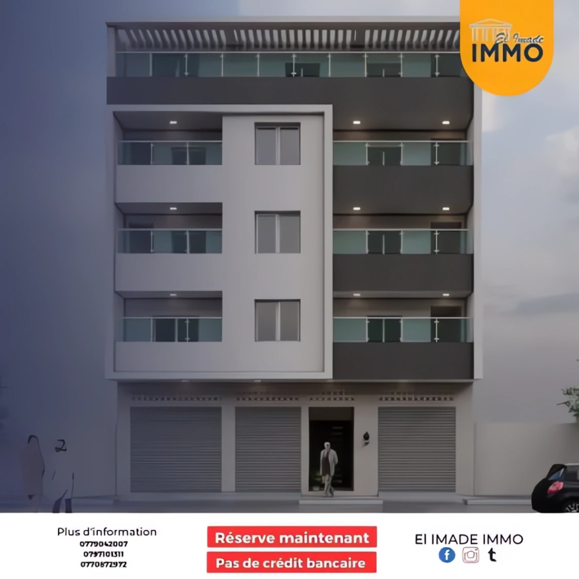 Appartement à vendre à Ouled Moussa