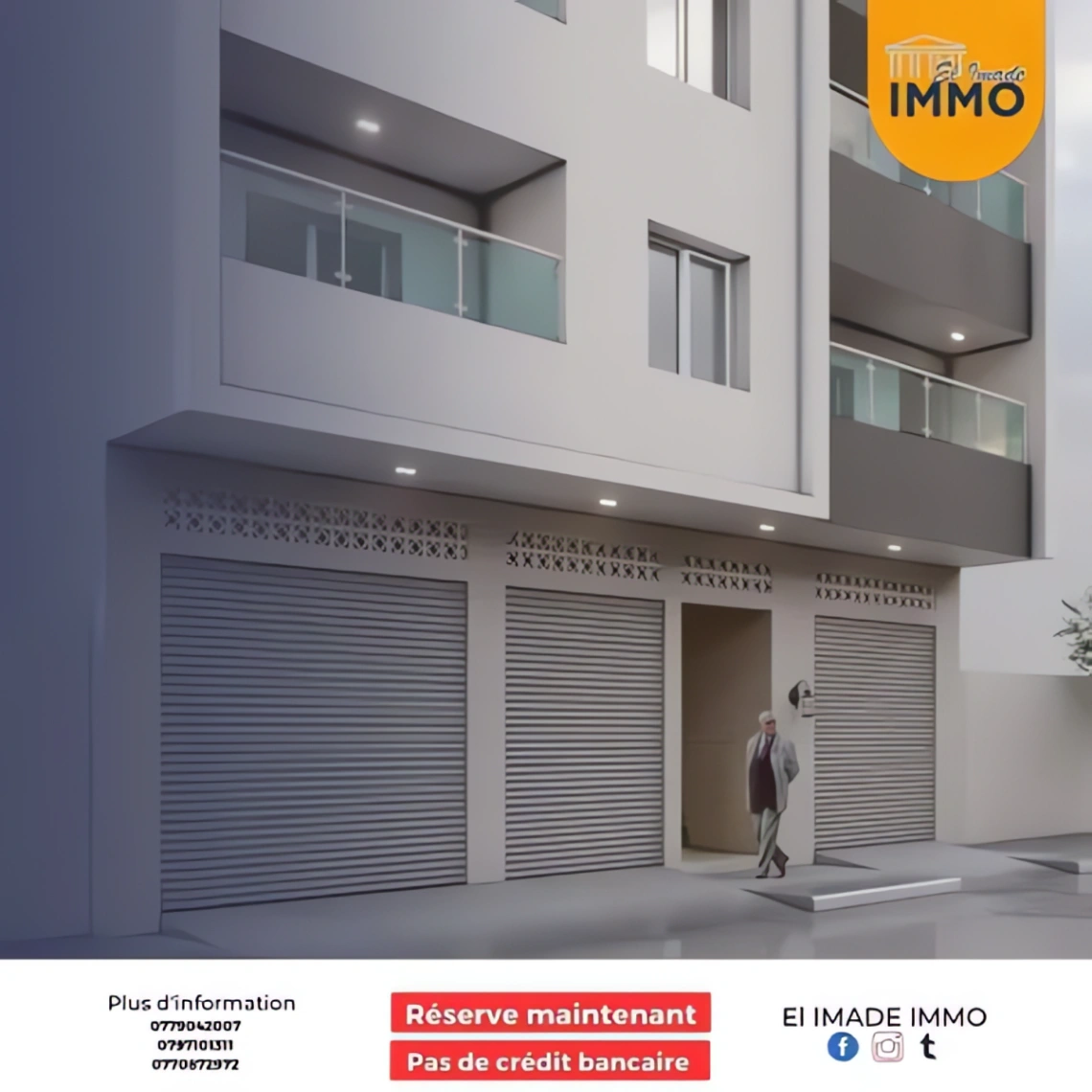 Appartement à vendre à Ouled Moussa