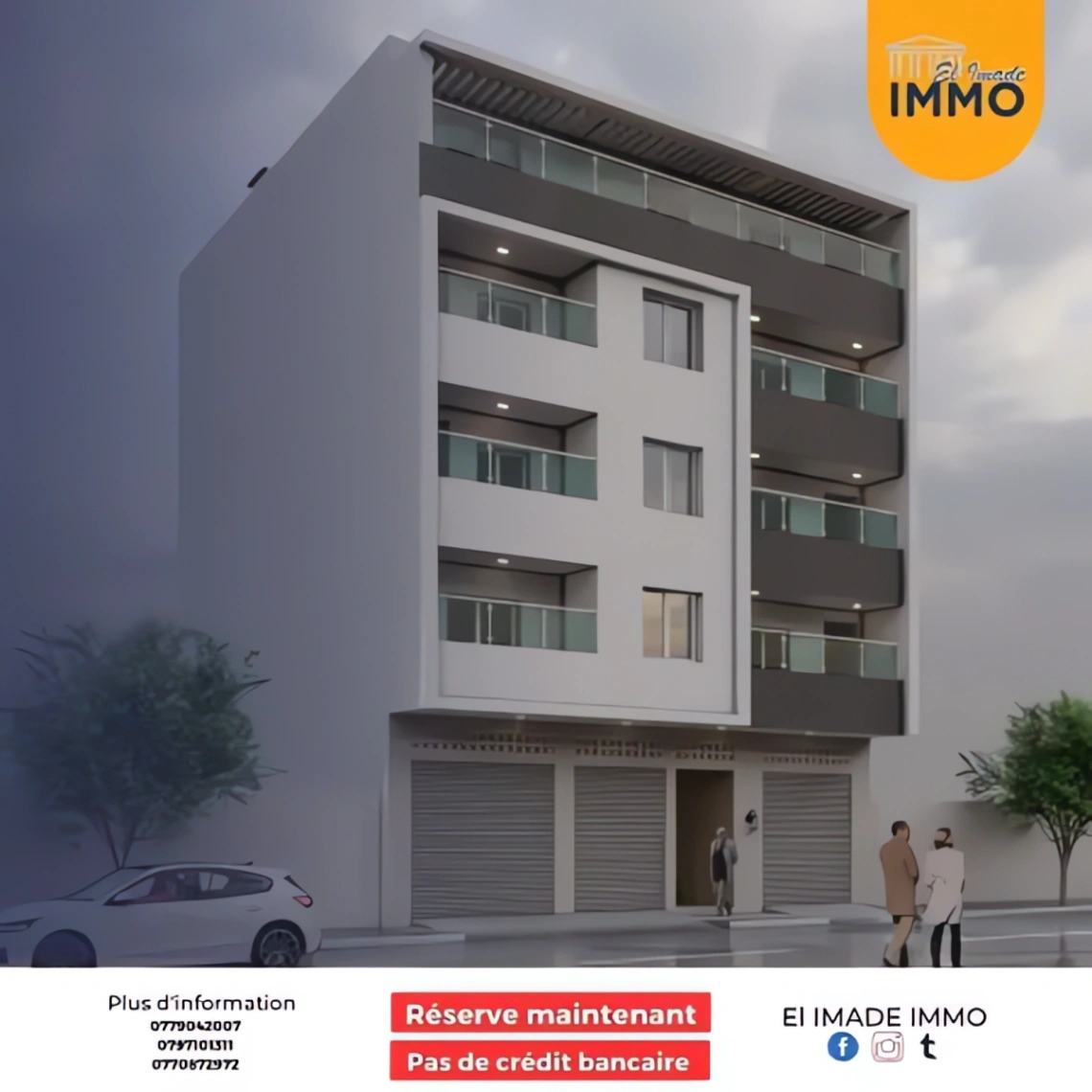 Appartement à vendre à Ouled Moussa