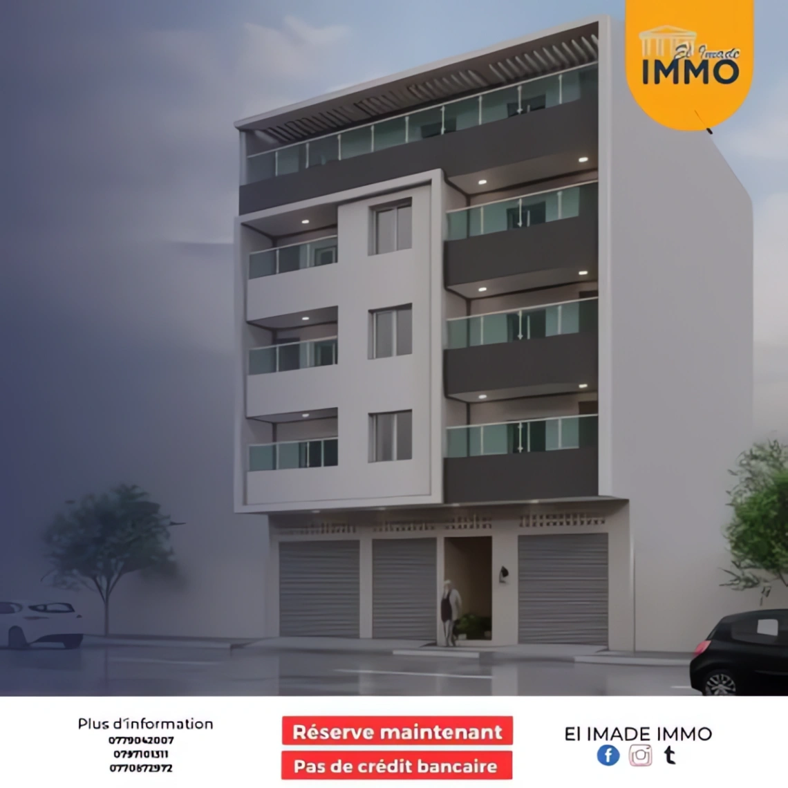 Appartement à vendre à Ouled Moussa