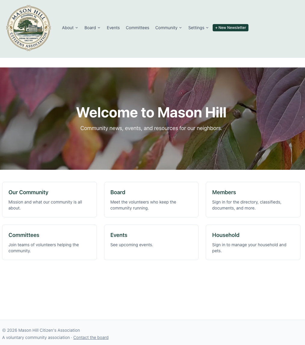 MHCA Website