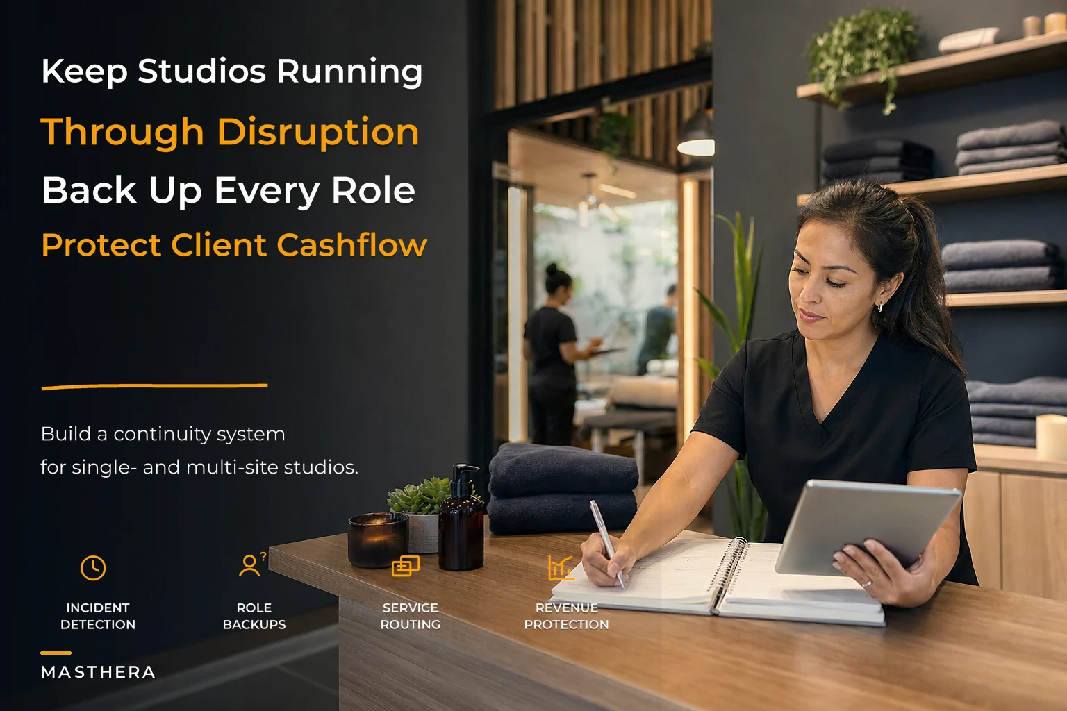 Business continuity framework for single and multi-site studios