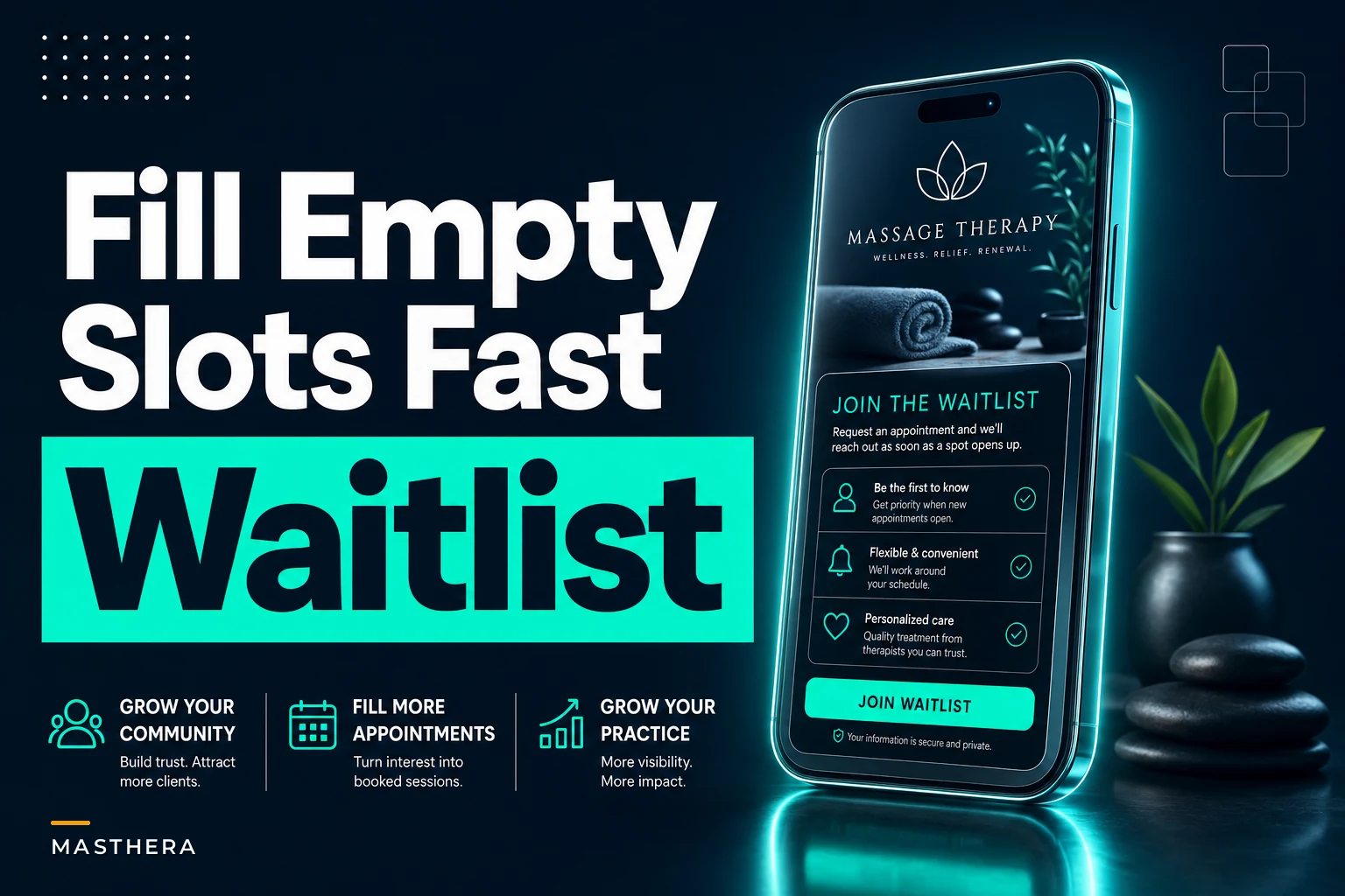 Fill empty slots: build a waitlist and same-day booking funnel to monetize cancellations