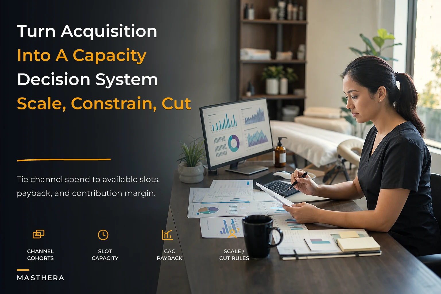Revenue operations decision rules to align acquisition and capacity