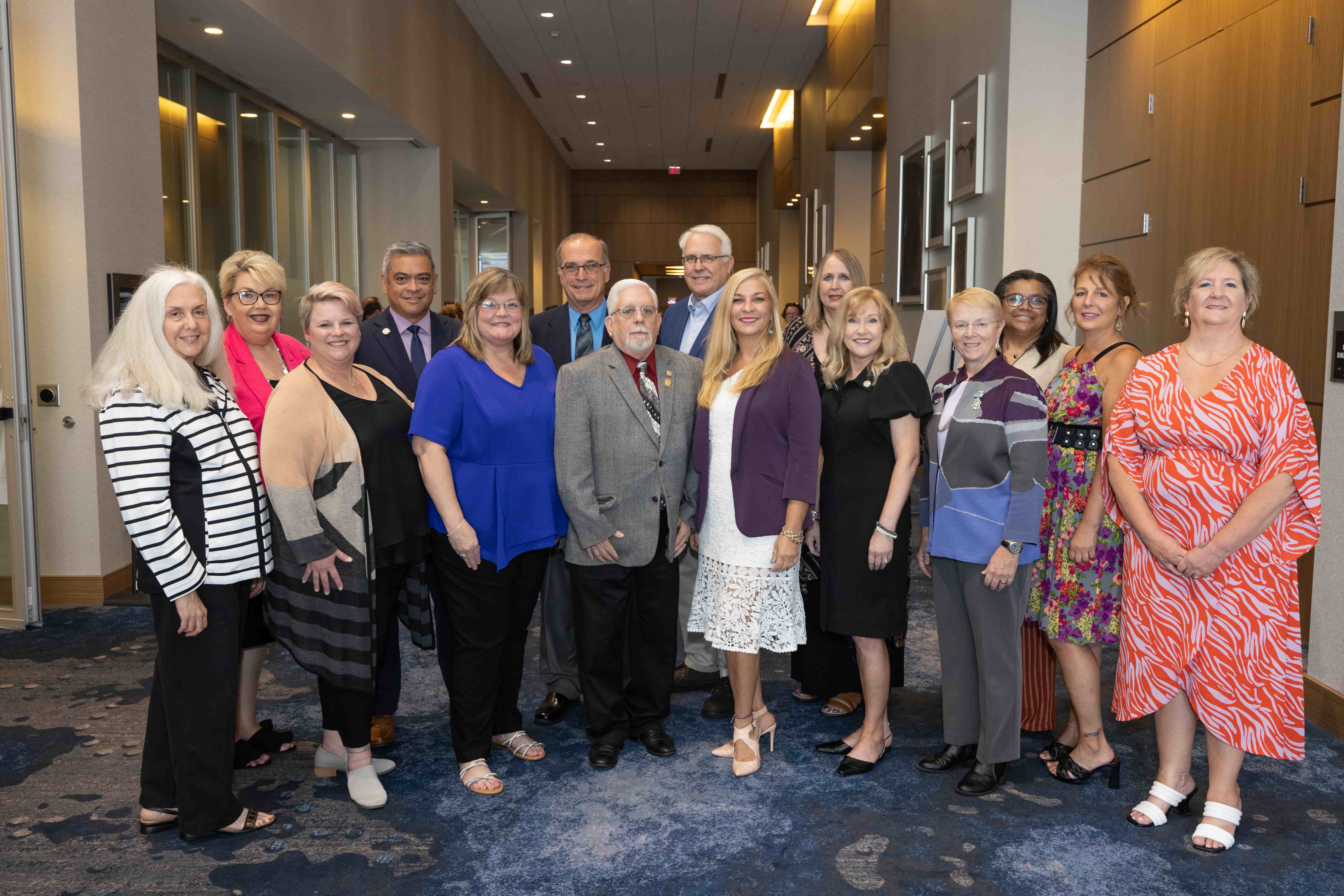 The 2022-2023 AMTA Board of Directors and Standing Committee Chairs enjoyed being together for the AMTA 2022 National Convention.