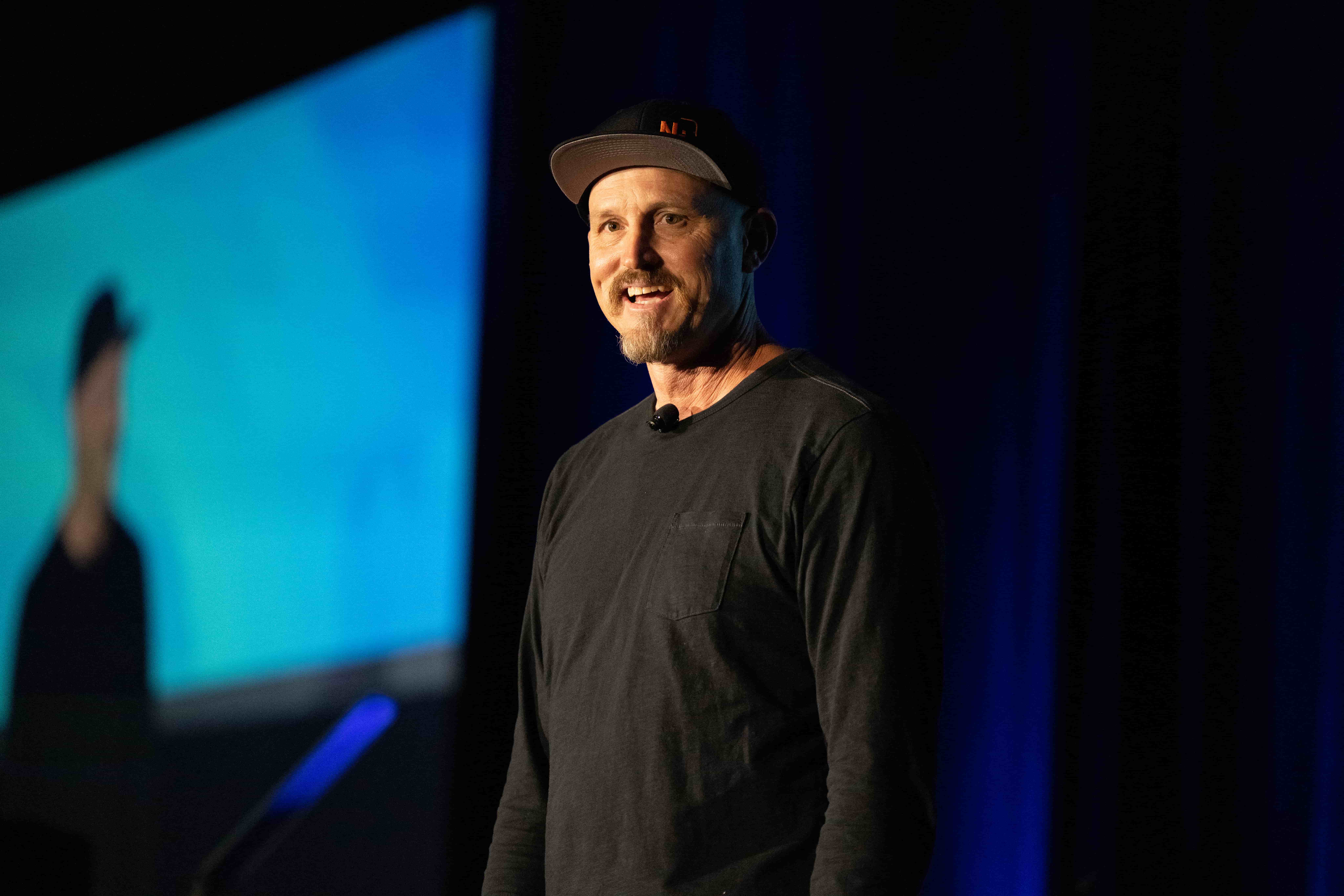 Closing Session Keynote Speaker Mick Ebeling of Not Impossible Labs helps attendees remember that focusing on just one person, one client, at a time can make a huge impact.