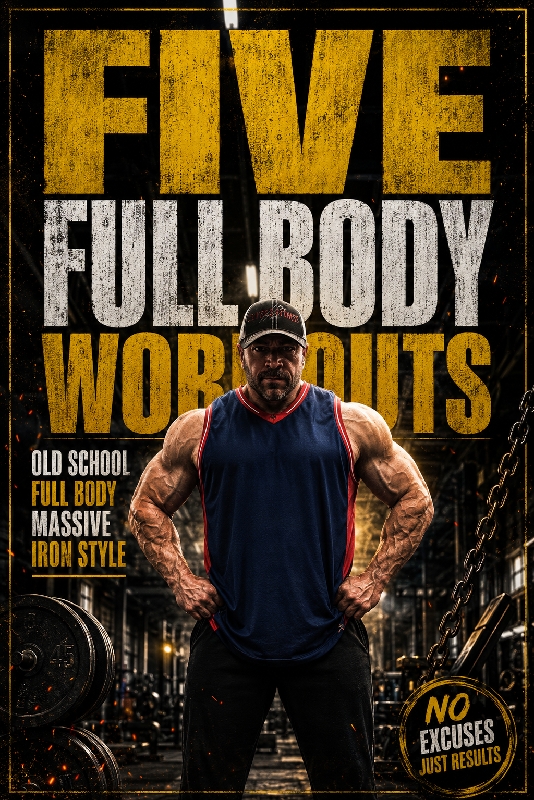 Forget Steroids - 5 Massive Iron Full Body Workouts