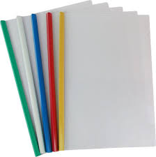 Stick File A/4 Milky Plastic