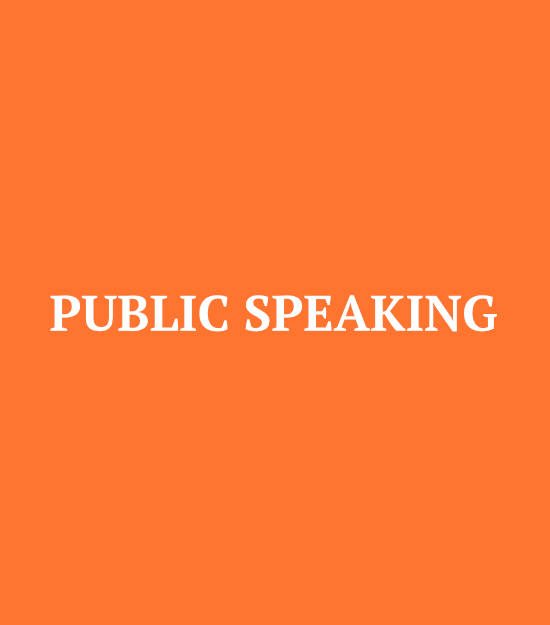 Public Speaking