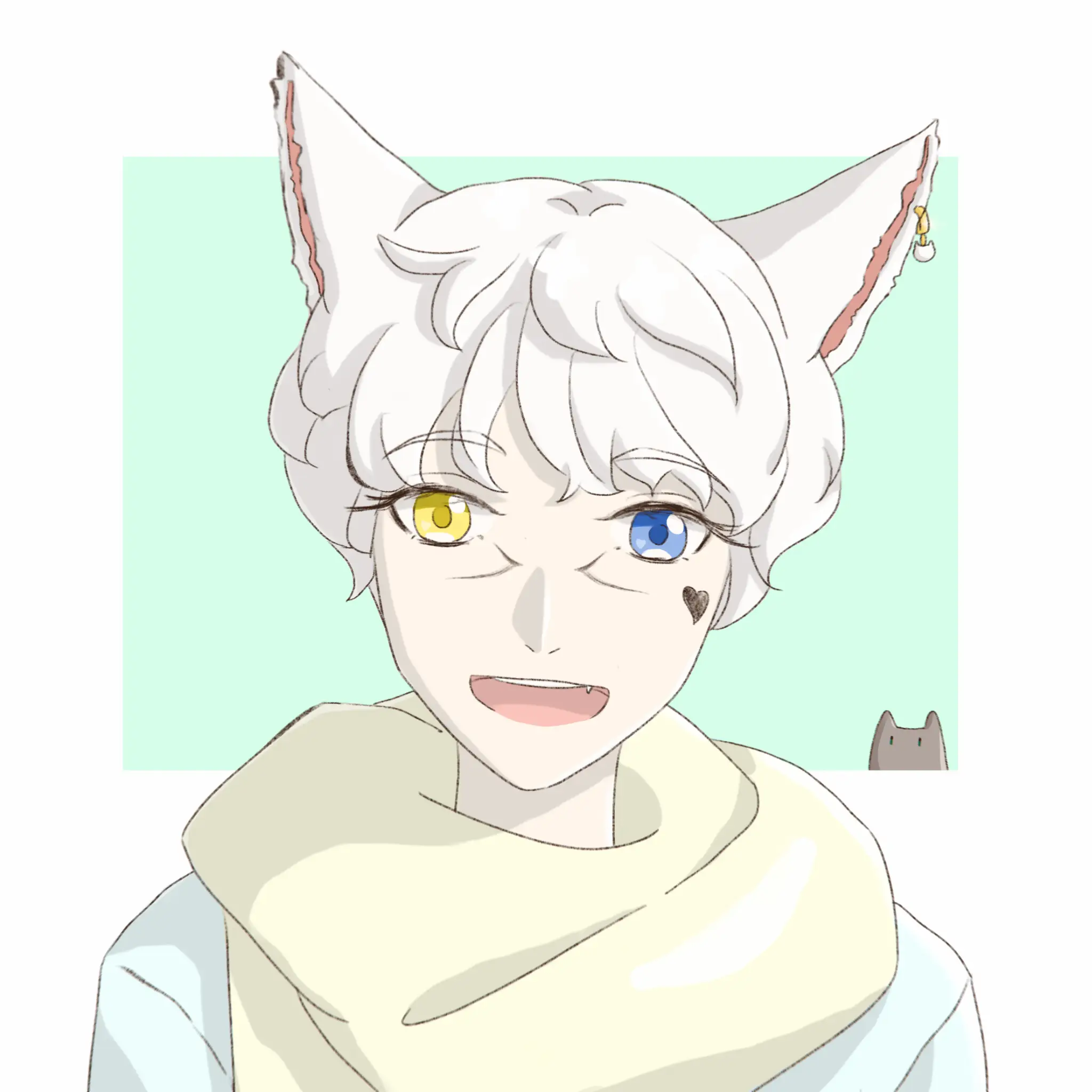 My first appearance as a catboy