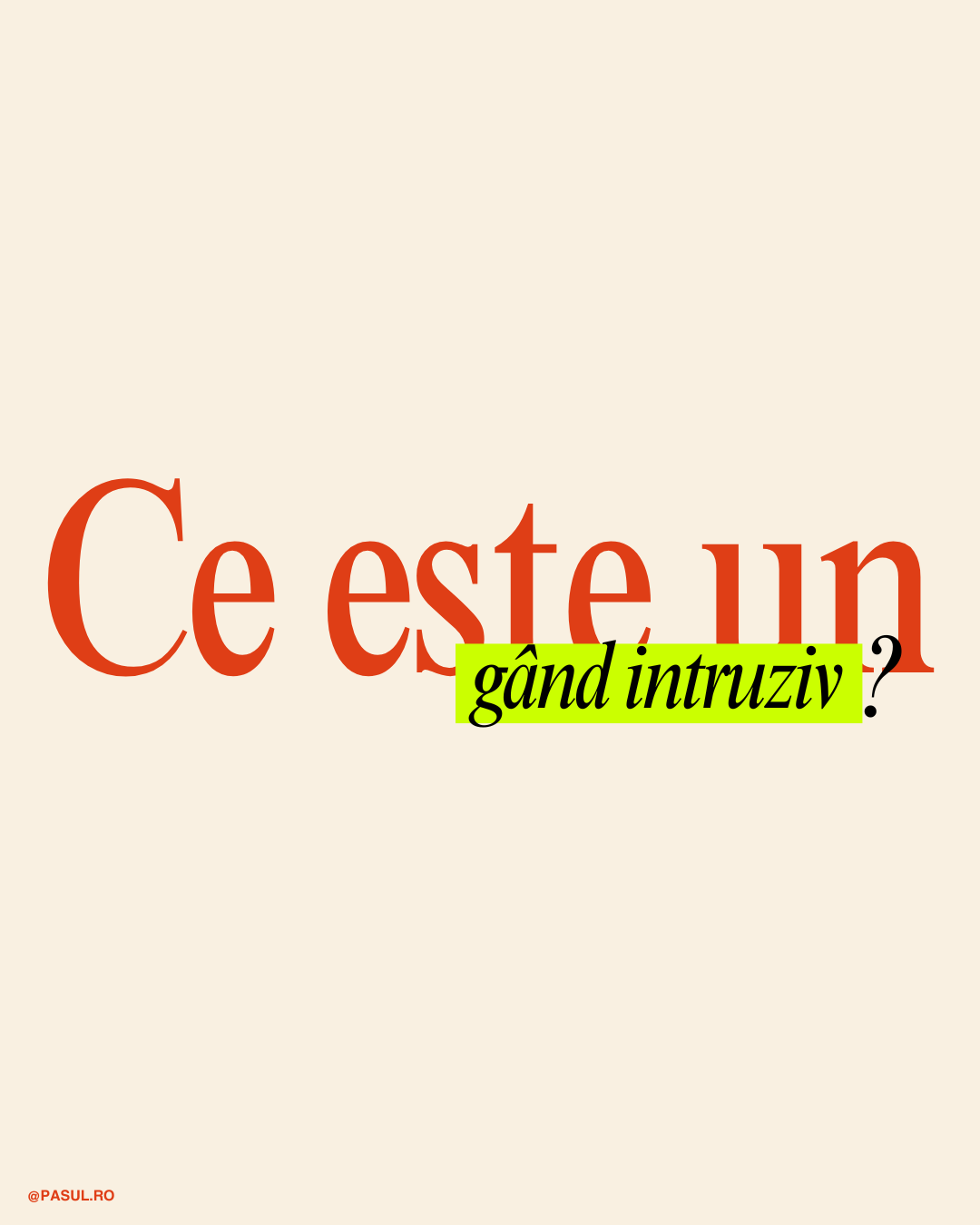 Gândurile intruzive: ce sunt, cum le recunoști și cum poți scăpa de ele? - Cover Image