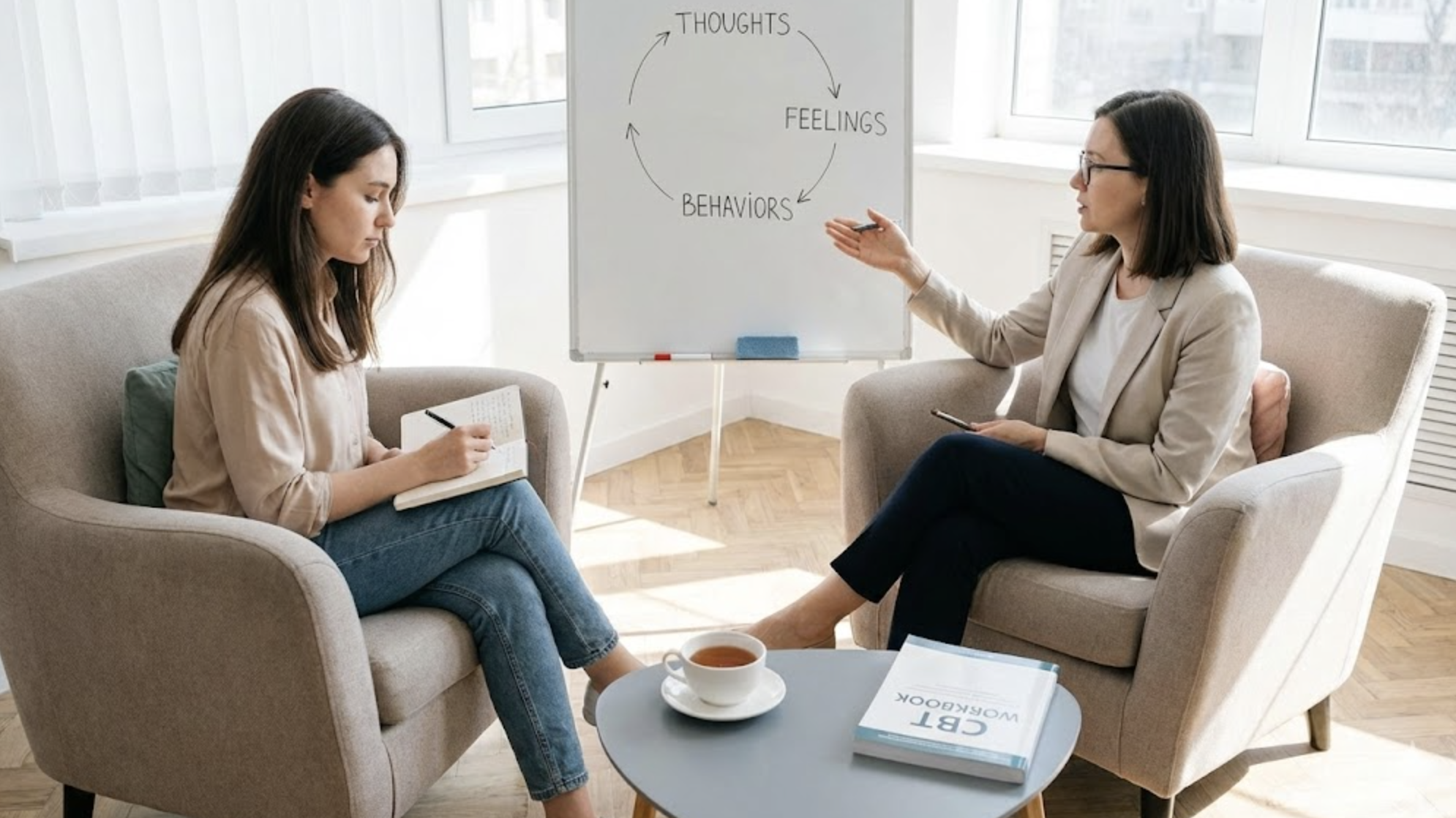 Terapia cognitiv-comportamentală (CBT): cum funcționează standardul de aur în psihoterapie