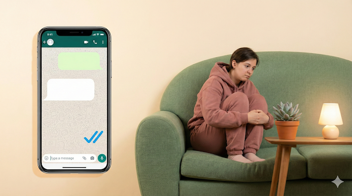 Bifele albastre de pe WhatsApp: ce spun despre tine, anxietatea digitală și limitele tale - Cover Image