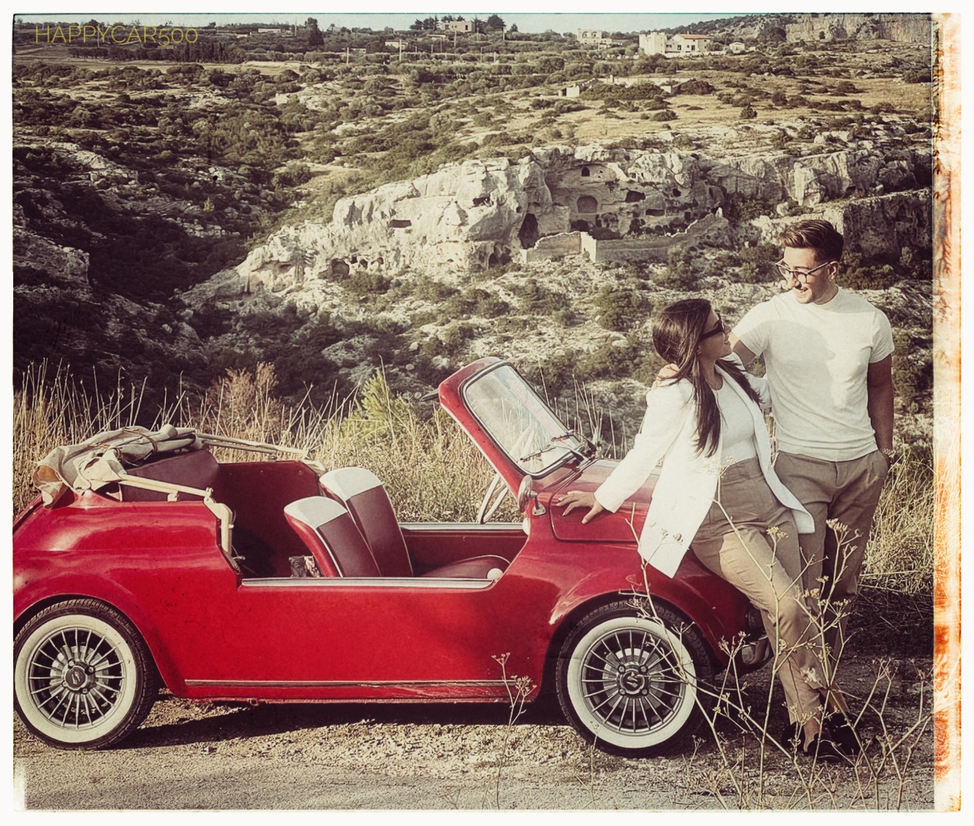 Vintage tour guidando la Fiat 500 Spiaggina - Image 5