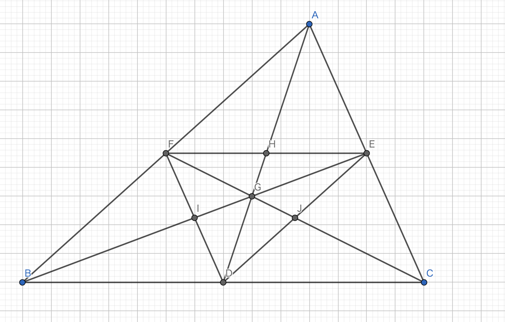 中点三角形の重心-1