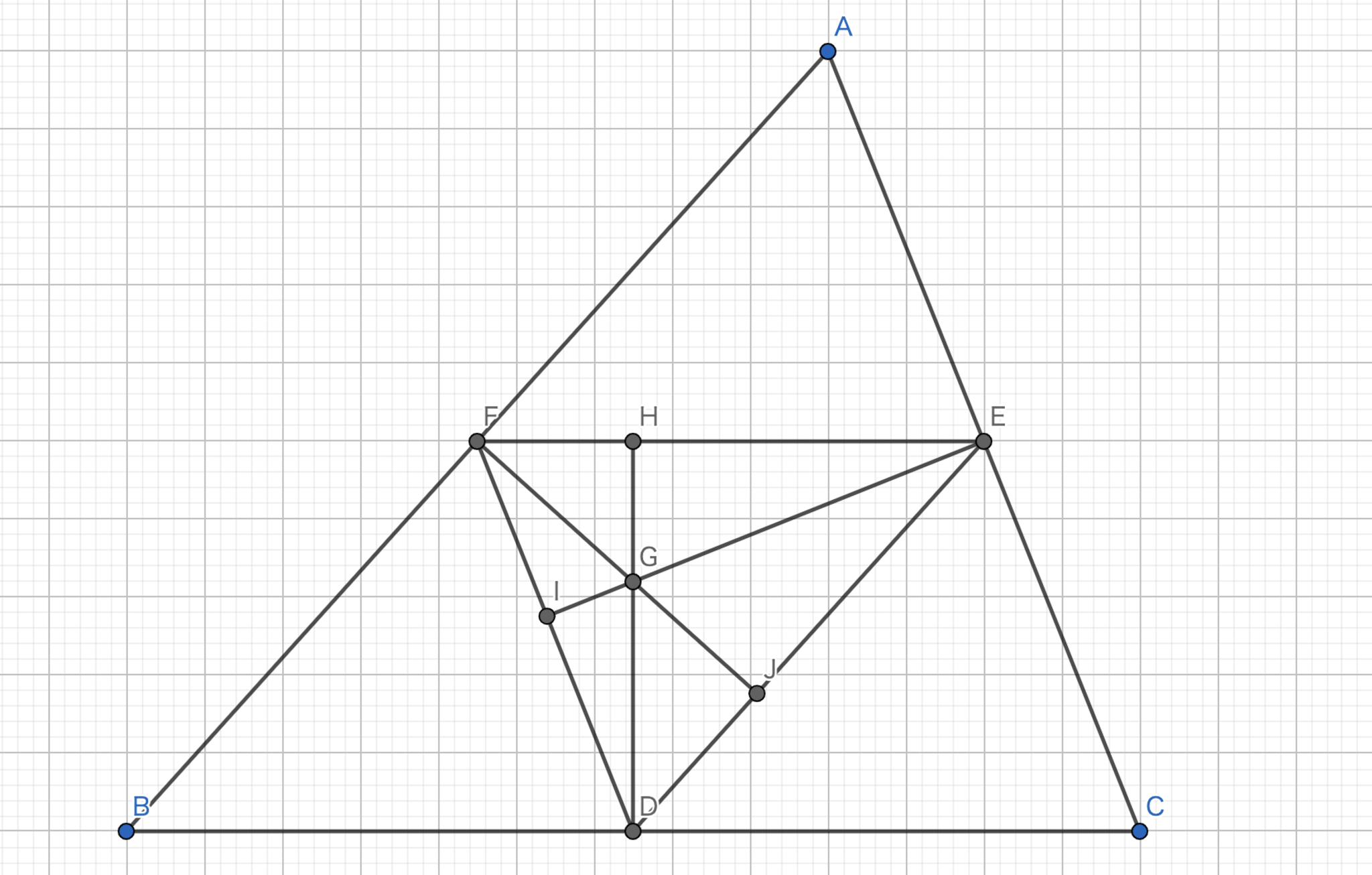 中点三角形の垂心-1
