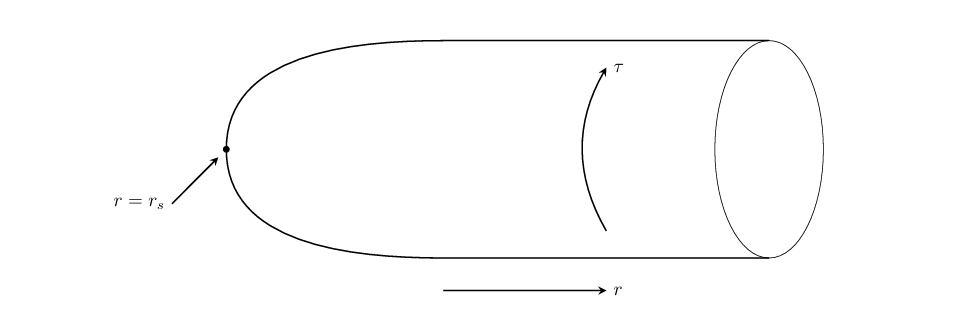 Schwarzschild時空のEuclidian section
