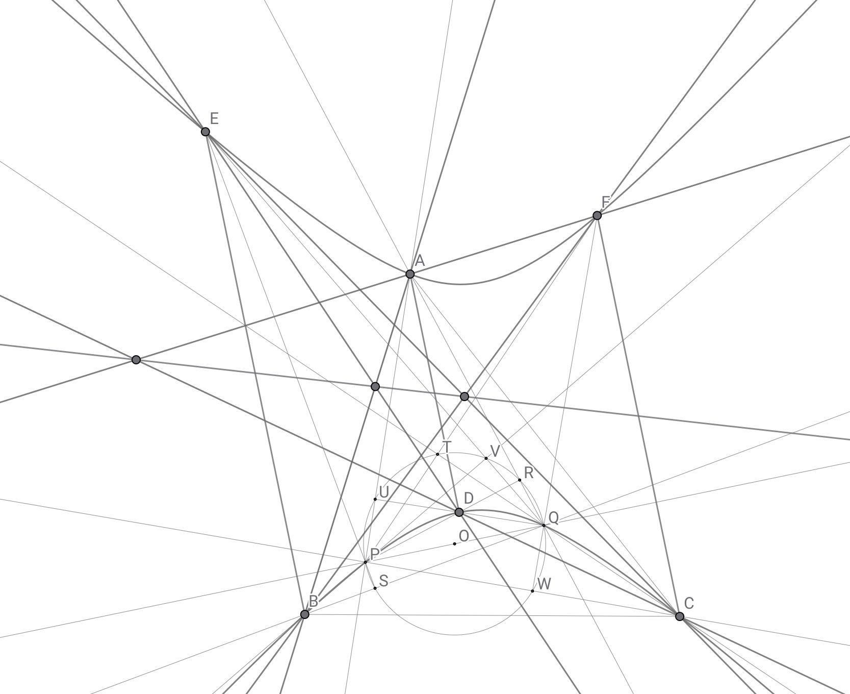 デザルグの定理の場合