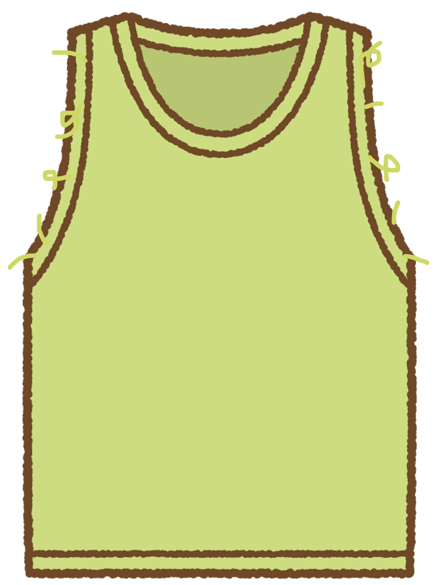 ほつれた元長袖