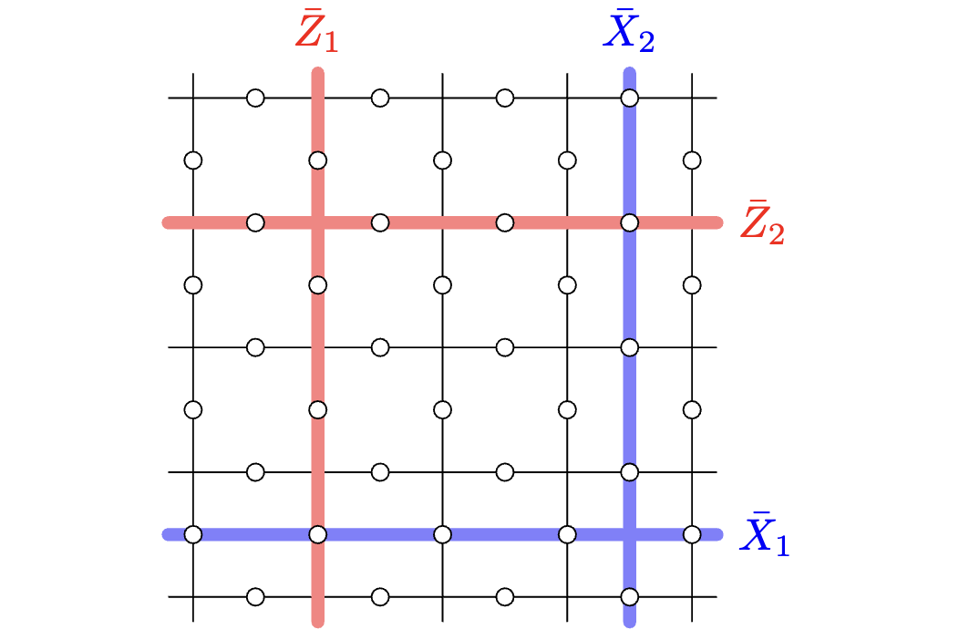 toric codeの論理ゲート