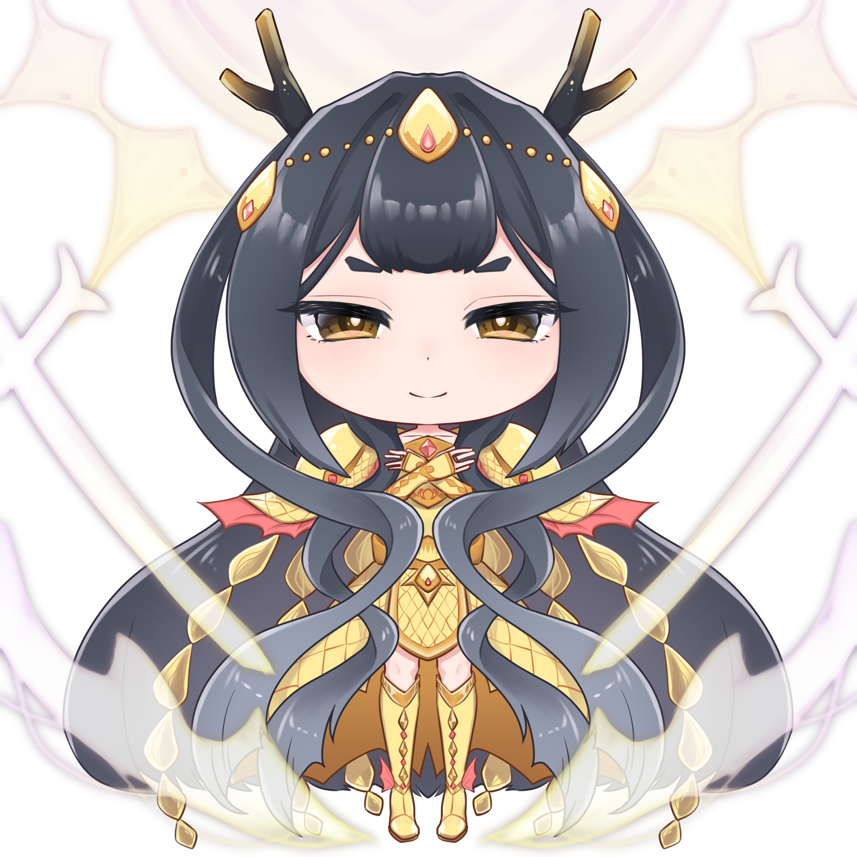 天照武装形態　聖魔神マアナ＝ユウド＝スウシャイ(微睡)