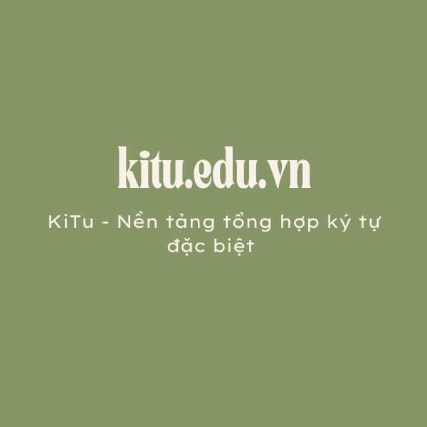 KiTu Giáo Dục Việt Nam