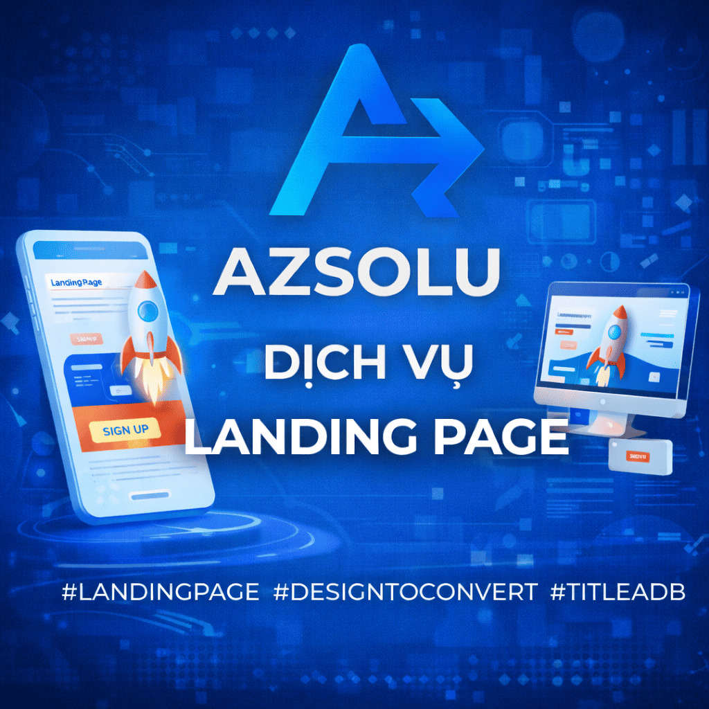 Dịch Vụ Landing Page AZSOLU