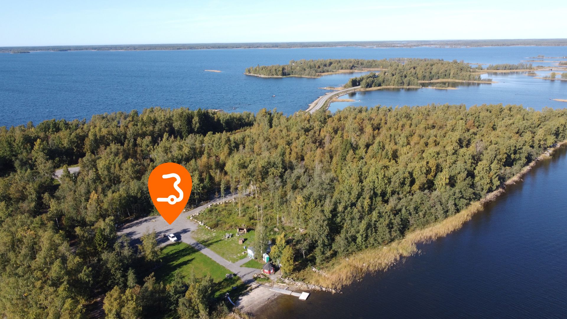 Matkaparkki Merenkurkun camping - Telttapaikat