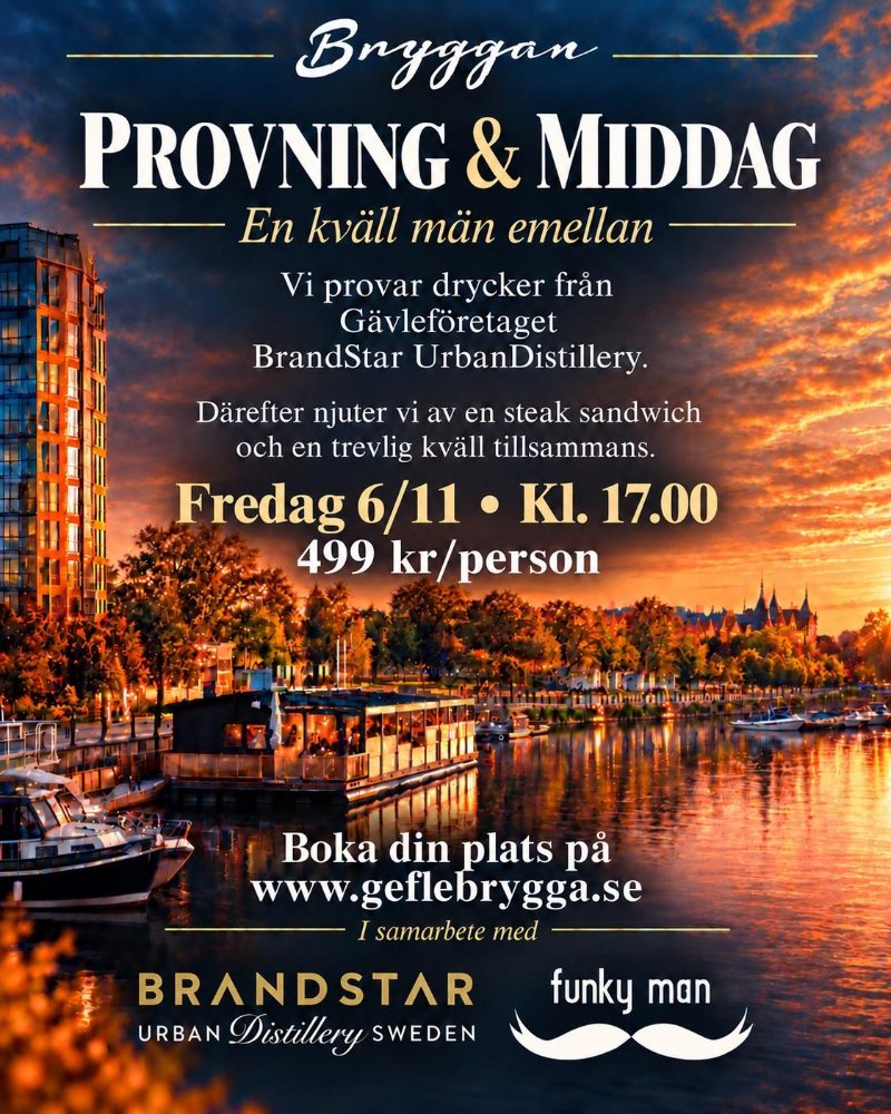 Provning & Middag (En kväll män emellan)