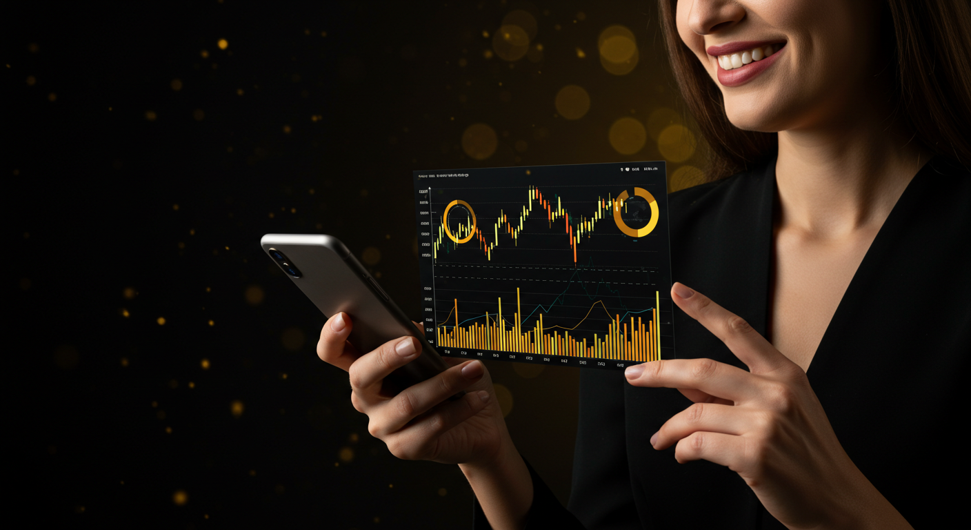 Las mujeres tambien ganan dinero con trading!