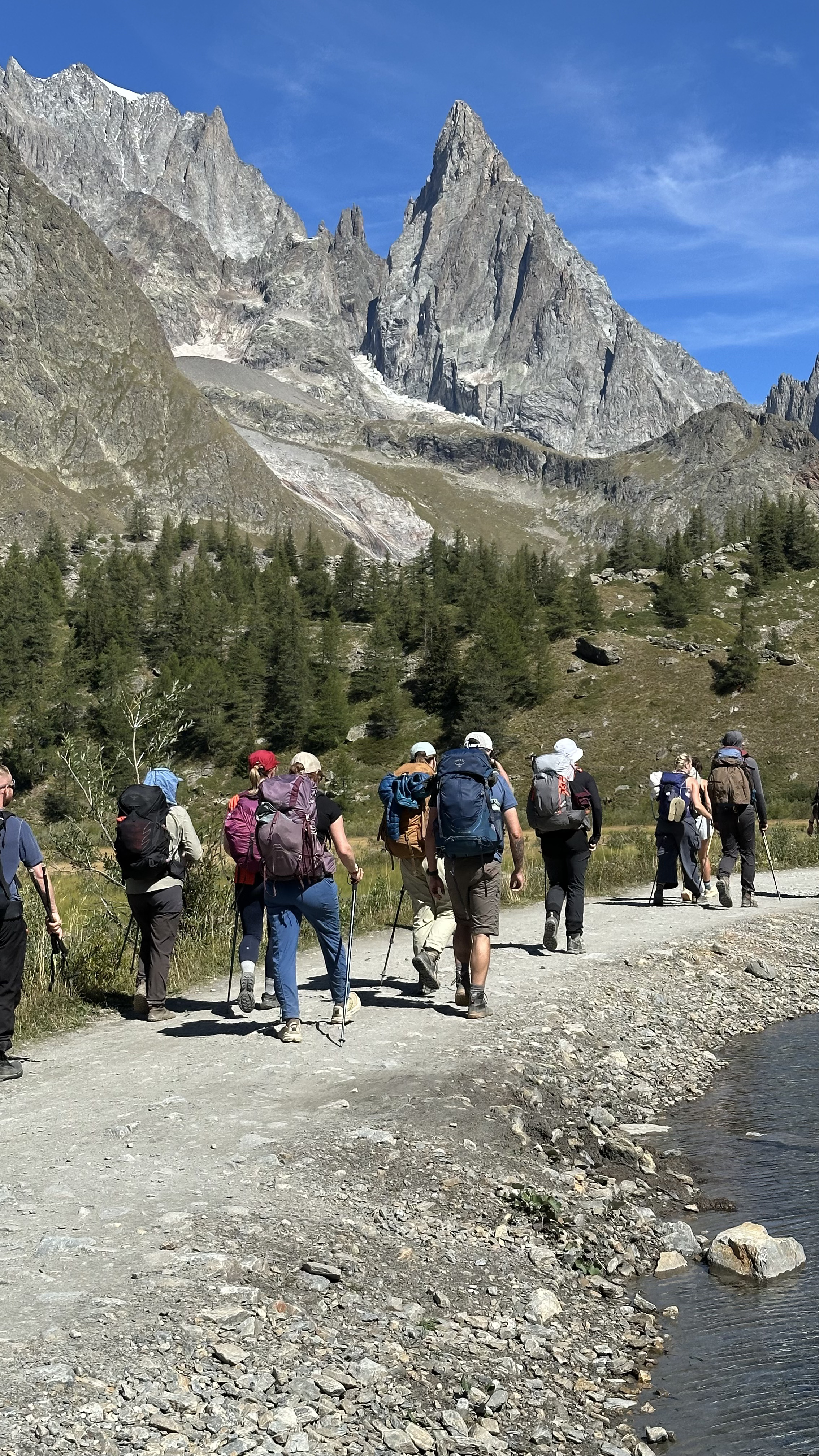 Tour del Monte Bianco in tenda 3