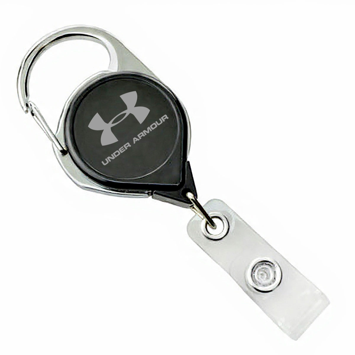 Premium Carabiner Round Badge Reel