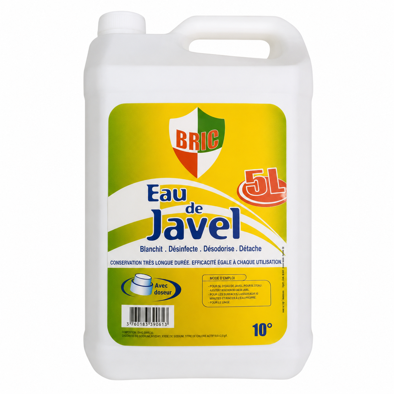 Eau de Javel BRIC 5 L – 10°