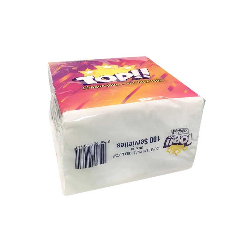 Serviettes de table Top – Paquet de 100