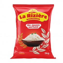 Riz jasmin parfumé La Rizière – 5 kg