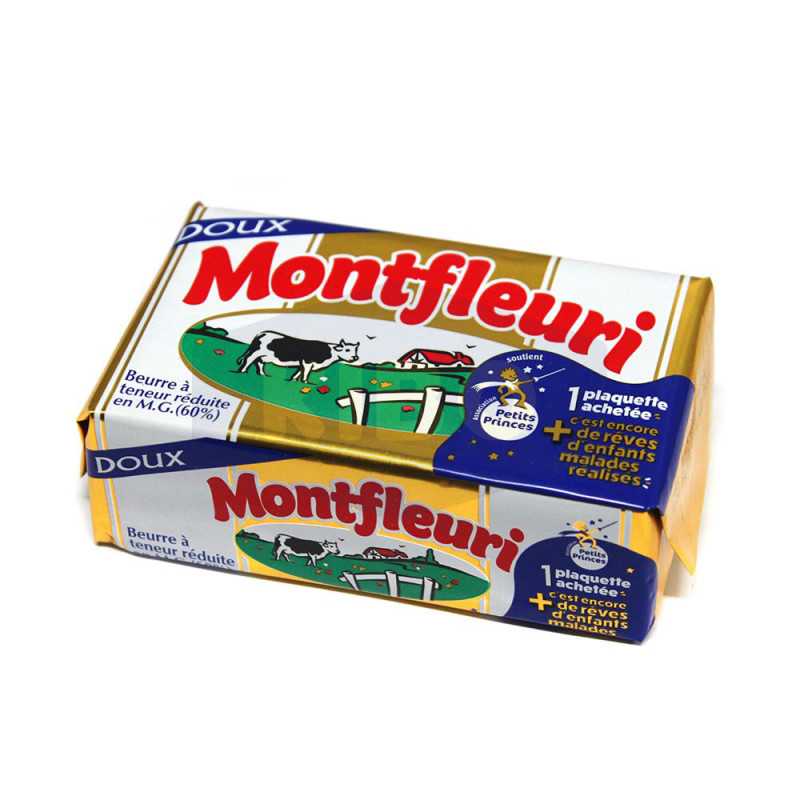 Beurre doux Montfleuri 250 g