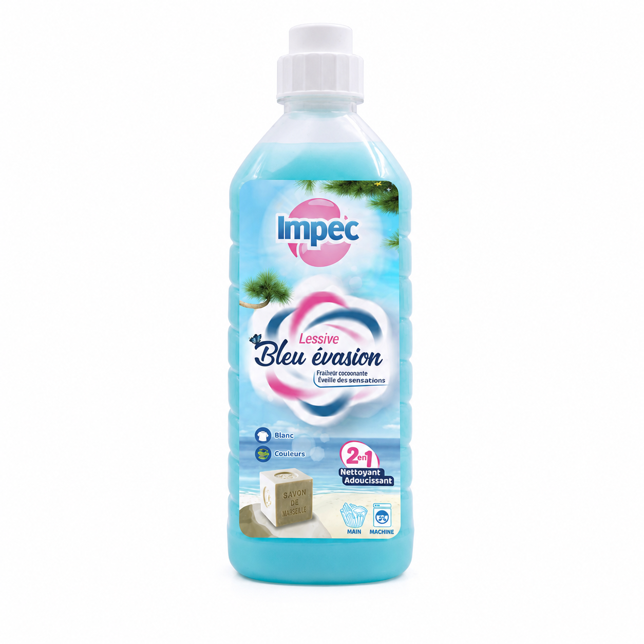 Lessive liquide Impec – Bleu Évasion