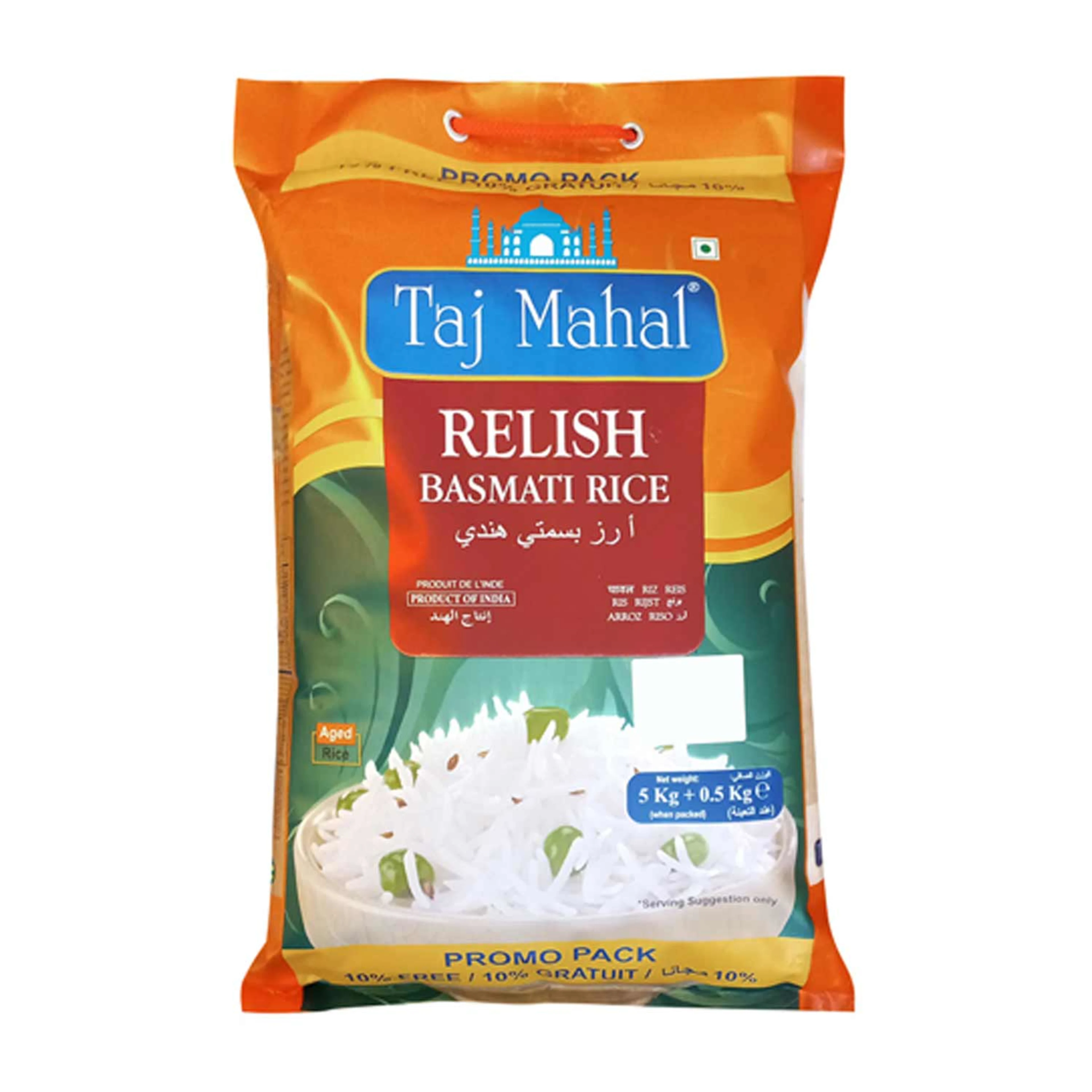 Riz basmati Taj Mahal Relish – 5 kg 