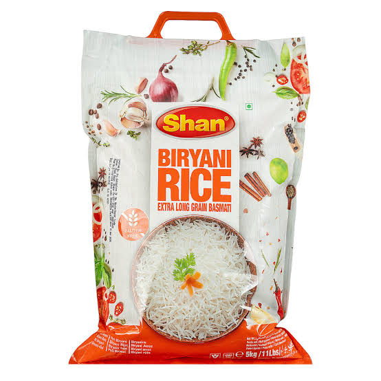Riz basmati Biryani Rice Shan – 5 kg