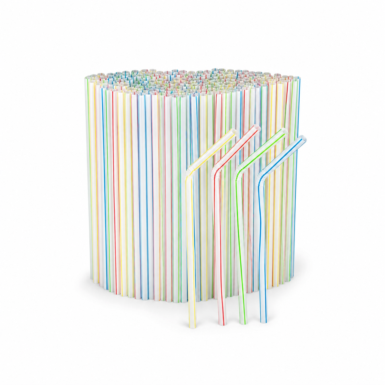 Pailles flexibles – Sachet de 250 pièces