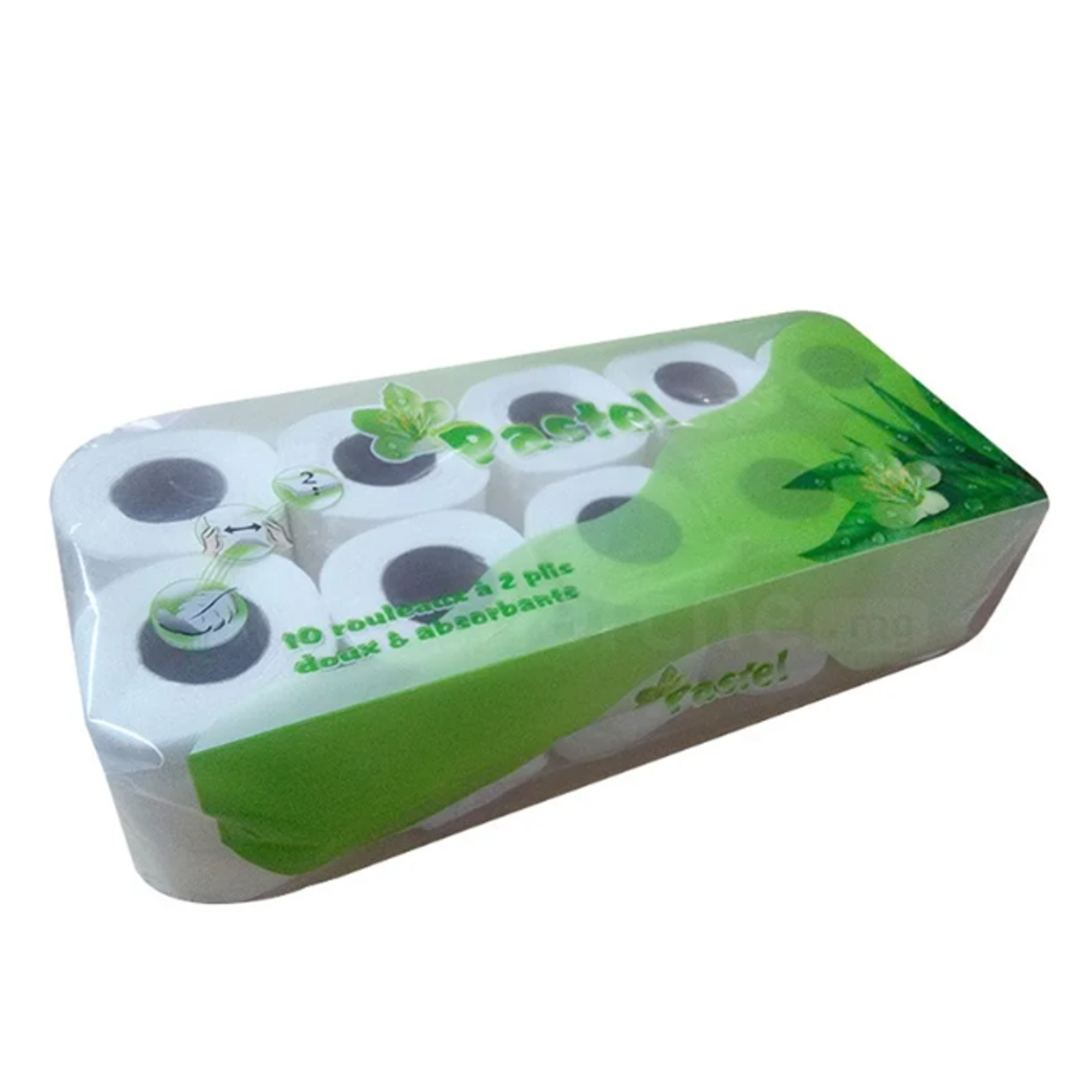 Papier toilette Pastel – Paquet de 10 rouleaux