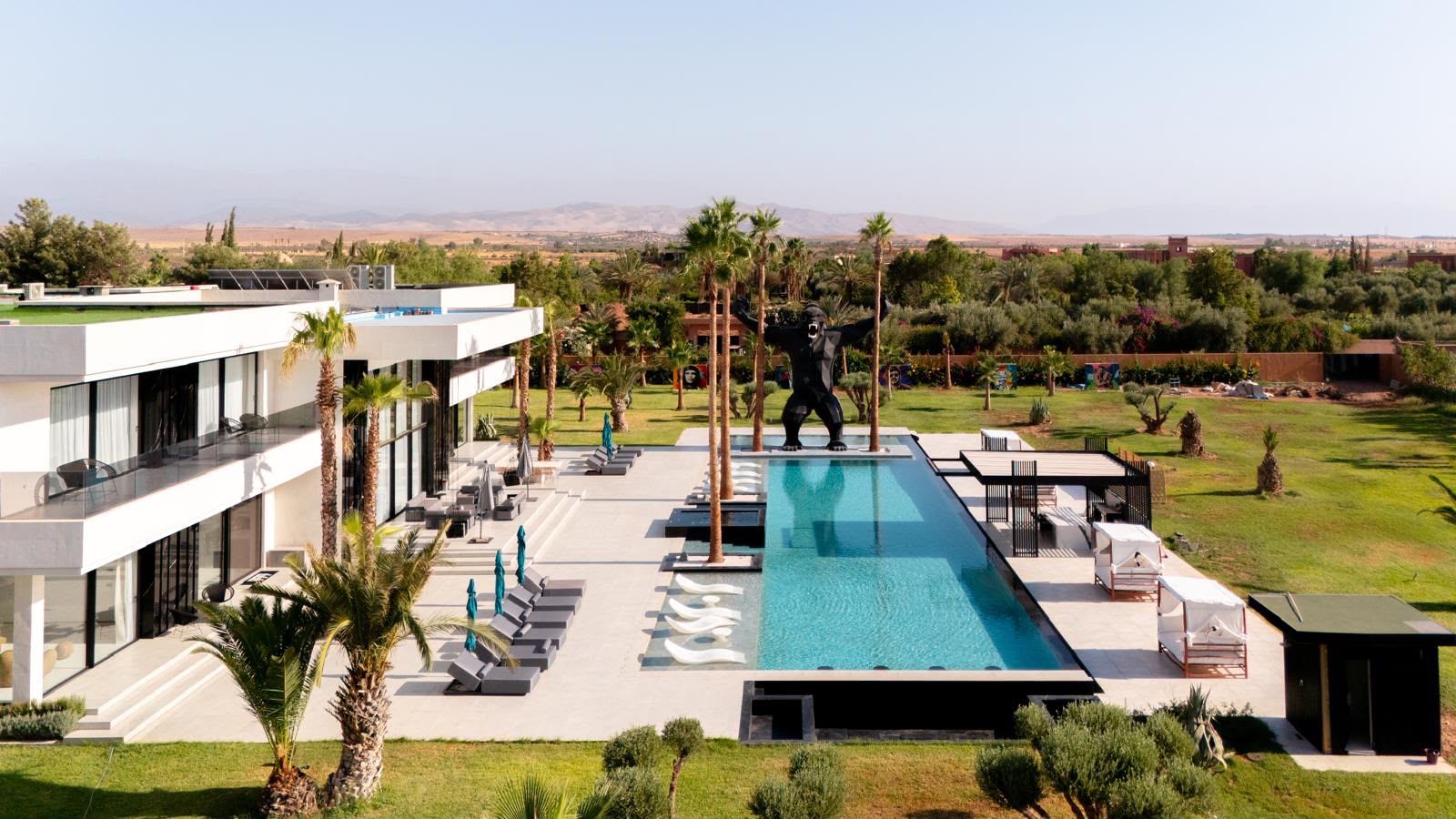 The Art House Marrakech 6-Bedroom Luxury Villa with Private Pool & Cinema