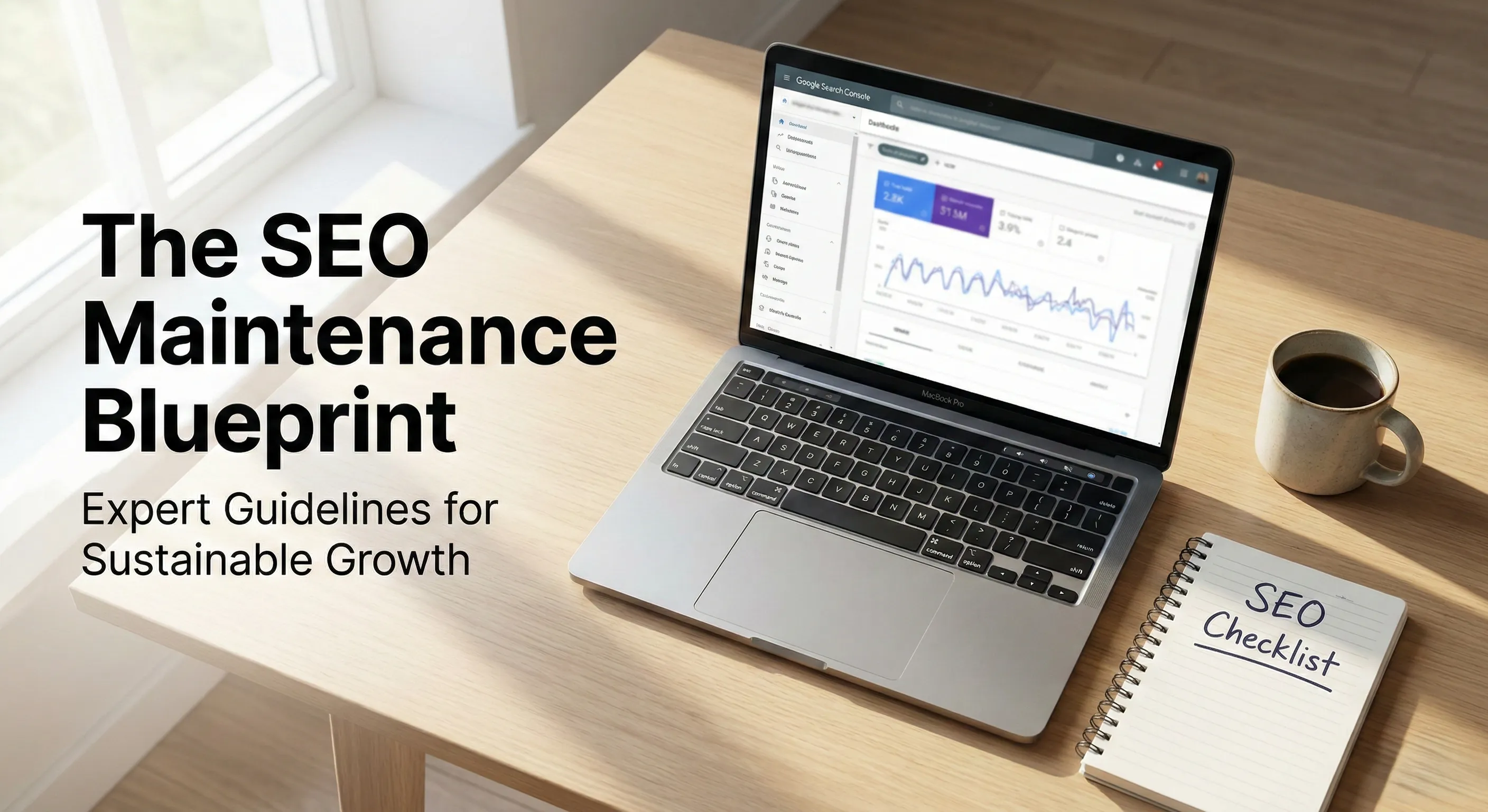 Advance SEO Guide: How to maintain your website's Google ranking and improve it over time – a step-by-step practical guide, without unnecessary knowledge.